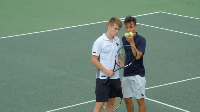 Communication in Tennis Doubles